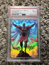 1993 Skybox X-Men 2 Holithogram #H-2 Magneto PSA 9 Mint picture