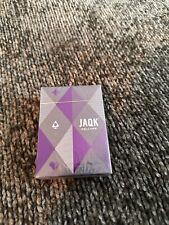 Theory 11 Jaqk Cellars Playing Cards Purple Edition (New And Sealed) picture