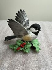 LENOX Fine Porcelain BLACK CAPPED CHICKADEE From The Garden Bird Collection picture