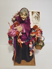 Lynn Haney Collection Gumdrop Witch Rare 1998 #1468 Halloween decoration figure  picture