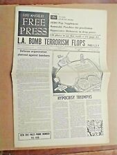 LOS ANGELES FREE PRESS UNDERGROUND NEWSPAPER 1968/ VELVET UNDERGROUND CONCERT AD picture