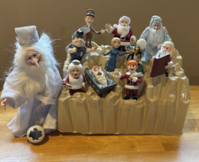 Memory Lane Santa Claus Is Comin' to Town Winter & Friends Figurine Set snowball picture