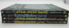 Star Wars Galaxy of Fear Books 1 2 4 5 Lot John Whitman 1997 Limited Editions picture