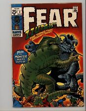Fear 3 VG/F Ditko Art Bronze Marvel Monsters 1971 picture