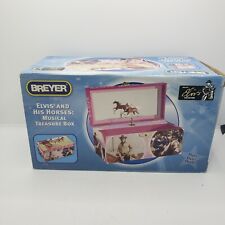 Retired Breyer Elvis Presley and his Horses Treasure Jewelry Music Box HTF picture