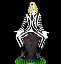 Spirit Halloween Beetlejuice Here Lies Betelgeuse Light Up Statue w/ Box Works picture