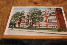 Postcard-X-High School, Taunton, Mass.-White Border-Unposted picture