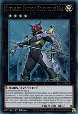 Yu-Gi-Oh Knight Exciton Colony of Evil Ultra Rare BLC1-FR015 1st Edition FR picture