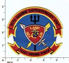 USMC 26th Marine Expeditionary Unit FMF PATCH  Marines  26th MEU Sea-Land-Air picture