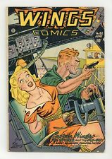 Wings Comics #82 GD+ 2.5 1947 picture