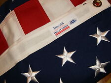 Valley Forge American Flag 3'x5' sewn Koralex II -Proudly Made in the USA  picture