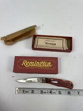 Remington 2014 R1173L The Veteran Bullet Knife. 18993, Made In USA picture