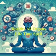 100% Healthy Organs for Life Spell – Empower Heart, Lungs, Kidneys, Eyes, Teeth, picture