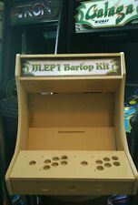 Easy to Assemble 2p Bartop / Tabletop Arcade Cabinet Kit w/ Marquee Holder HAPP picture