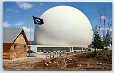 Postcard Earth Station at Andover ME Maine J90 picture