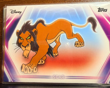 2026 Topps Disney NEON Scar #43 The Lion King picture
