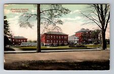 Stamford CT-Connecticut, Stamford Hospital, Antique Vintage Souvenir Postcard picture