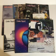 Vintage 1990 Delta Digest Lot Of 6 Magazines picture