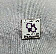 Alzheimer's Association Volunteer Jacket Metal Lapel Hat Pin picture