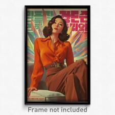 Korean Movie Poster - Woman Feeling Liking, Well Off Brown Pants (Art Print) picture