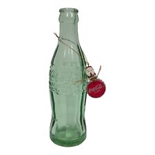 1938 Coca Cola Bottle Pat 105529 Mitchell South Dakota Green Glass Hobble Skirt picture