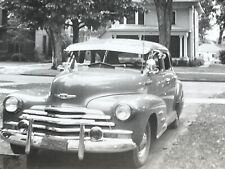 i2 Photograph 1940 - 1950's  Shiny New Old Car Artistic Beautiful  picture