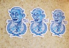 Dr. Fauci Stickers Lot Of Three 3 Vaccine Salesman 💉 picture