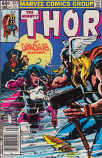 Thor #333 (Newsstand) FN; Marvel | Bill Sienkiewicz Dracula - we combine shippin picture