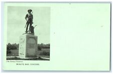 1903 Minute Man Concord Educational Association Boston Massachusetts MA Postcard picture