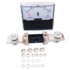 US Stock Analog Panel AMP Current Ammeter Meter Gauge DH-670 0-200A DC & Shunt picture