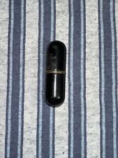 Vintage Black Strikalite Cigarette Pill Shaped Lighter untested picture