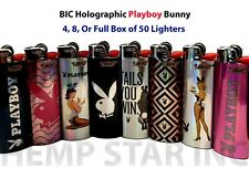 BIC Holographic Playboy Bunny Design Lighters Regular Size (4, 8, or Full Box) picture