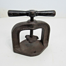 Vintage Bench Mount Press Machine Vulcanizing Tool picture