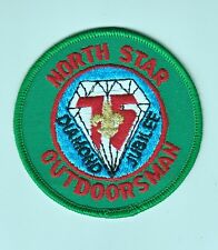 BSA Boy Scout Patch: North Star Outdoorsman, 75th Diamond Jubilee picture