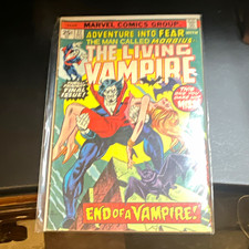 Marvel Adventure Into Fear #25 Morbius "End of a Vampire" Gerber Kane 1974 picture