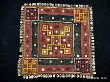 Banjara vintage antique mirror embroidery rabari kutchi ethnic tribal patch 23 picture