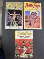 BETTIE PAGE QUEEN OF THE NILE #1-3 FULL SET 1999 DARK HORSE DAVE STEVENS 1 2 3 picture