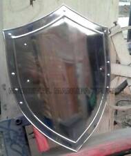 Knight Medieval 24'' shield SCA LARP WASTER 18guage Battle Armor Sheild picture