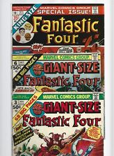 MARVEL FANTASTIC FOUR **WOW BRONZE AGE LOT** OF 3 COMICS ( VERY NICE LOOKERS ) picture