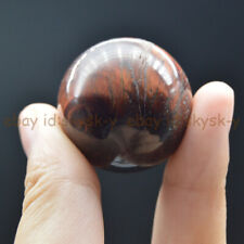 30MM Natural Gemstone Sphere Tigers Eye Crystal Rhodochrosite Ball Reiki Healing picture