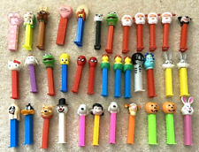 Pez Dispensers Lot Peanuts Disney Halloween Muppets Collector Easter Vintage 36x picture