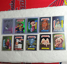 Topps Chrome Garbage Pail Kids 10-Card Lot 2 Refract 1 Negative Refract (Lot 23) picture