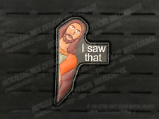 I Saw That Jesus Meme Funny PVC Morale Patch picture
