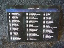 Star Wars Galaxy 6 Topps 2011 Trading Card # 120 Checklist picture