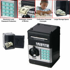 Electronic Piggy Bank ATM Password Money Box Cash Coins Saving Auto Deposit Gift picture