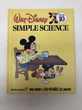 Vintage 1983 Walt Disney Simple Science Volume 10 Children’s Book picture