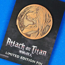 Attack on Titan Eren Yaeger Titan Form Limited Edition Emblem Enamel Pin Anime picture