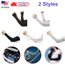 1 Pair Cooling Arm Sleeves UV Sun Protect Covers For Men Women Outside Sport US picture