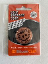 Bitcoin Cash BCH Cold Storage Coin Crypto 1 oz Fine Copper picture