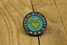 Climate Change Awareness Earth 'No Planet B' Enamel Pin Badge Lapel Brooch Gift picture